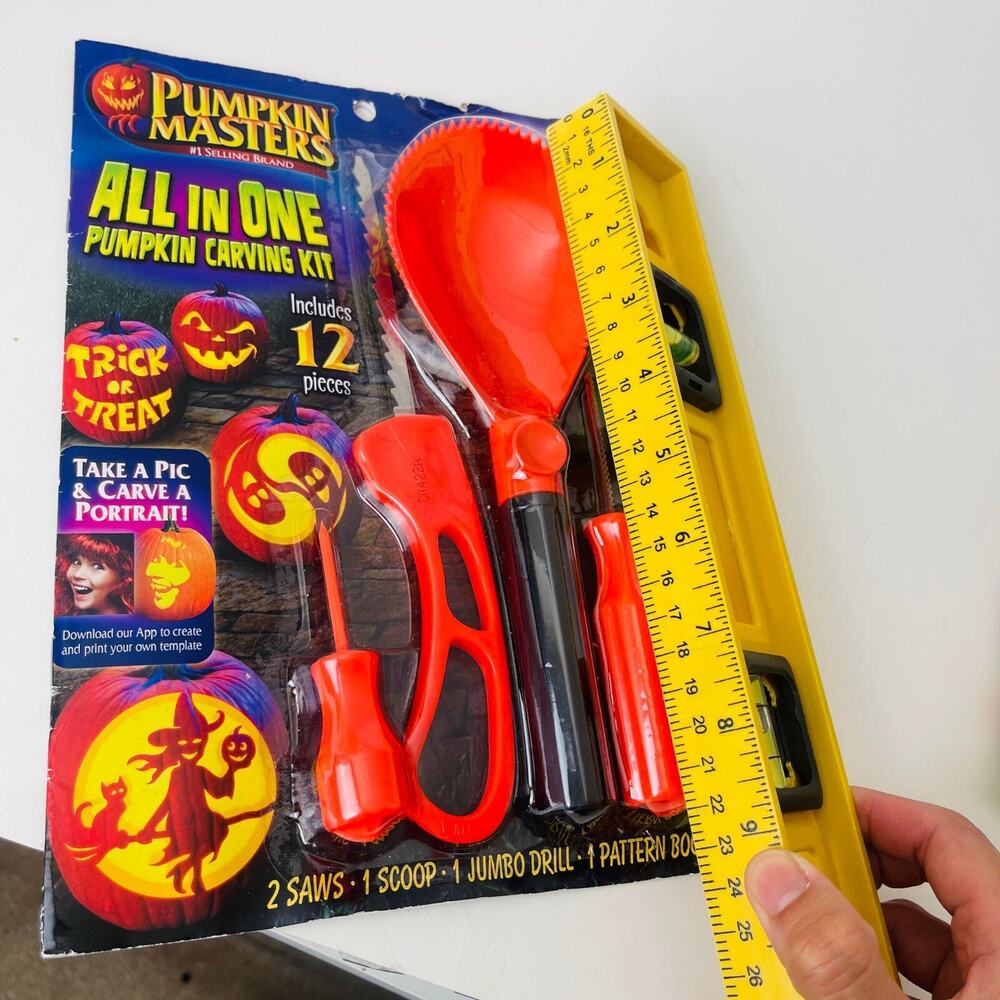 Pumpkin Masters All In One‎ Pumpkin Carving Kit Tools And Pattern Book Set - Picture 6 of 6